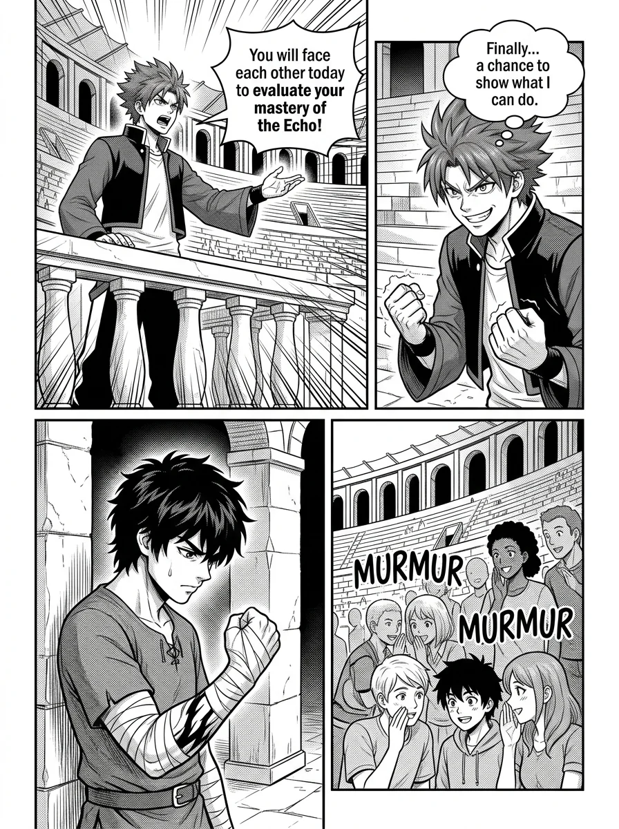 NOCTIS — Les Héritiers de l'Ombre Chapter 3 Page 15 - AI Generated Manga