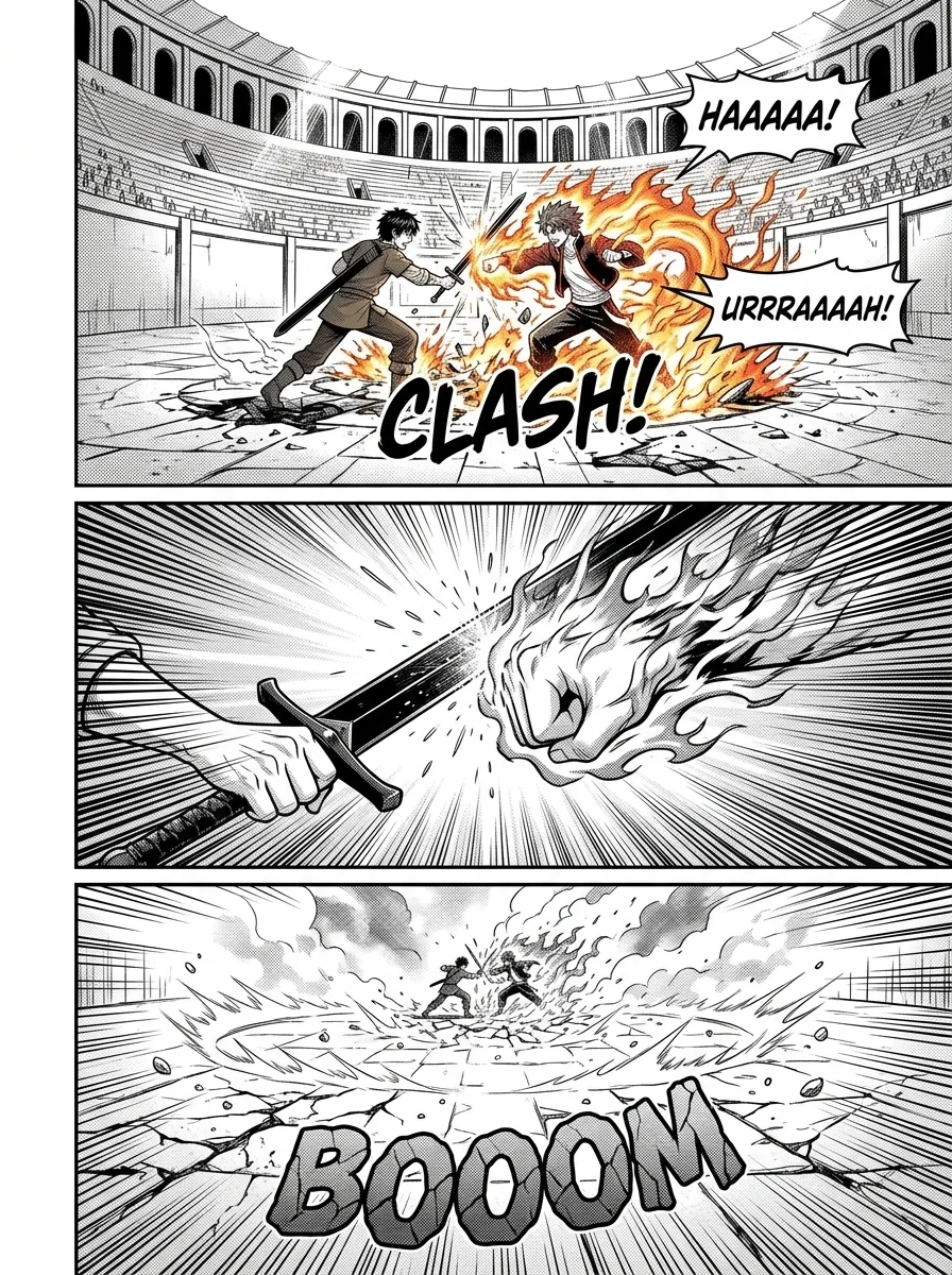 NOCTIS — Les Héritiers de l'Ombre Chapter 3 Page 33 - AI Generated Manga