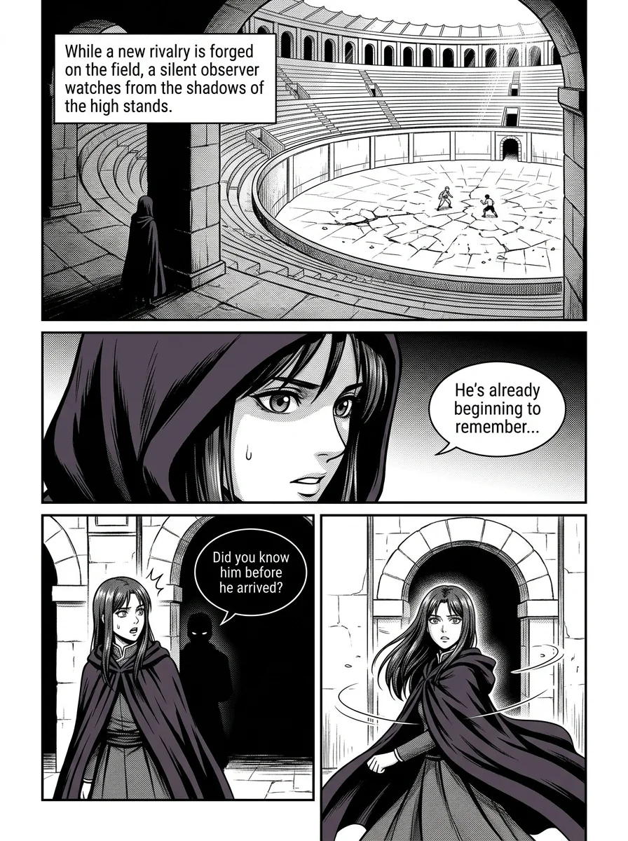 NOCTIS — Les Héritiers de l'Ombre Chapter 3 Page 36 - AI Generated Manga