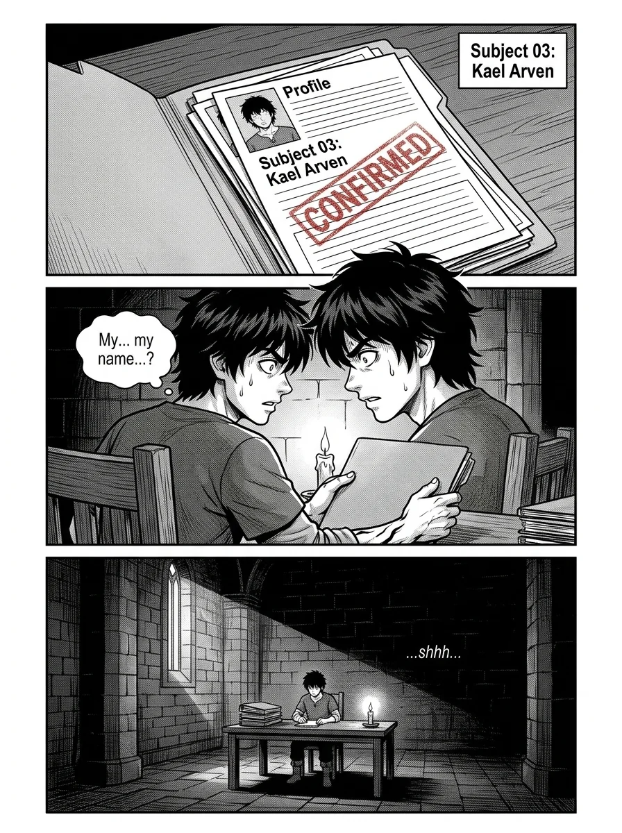 NOCTIS — Les Héritiers de l'Ombre Chapter 3 Page 39 - AI Generated Manga
