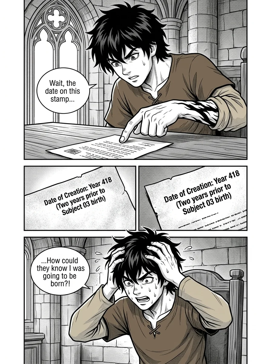 NOCTIS — Les Héritiers de l'Ombre Chapter 3 Page 40 - AI Generated Manga