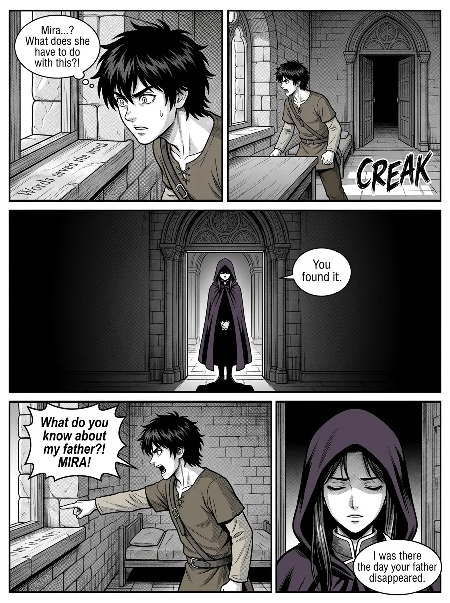 NOCTIS — Les Héritiers de l'Ombre Chapter 3 Page 45 - AI Generated Manga