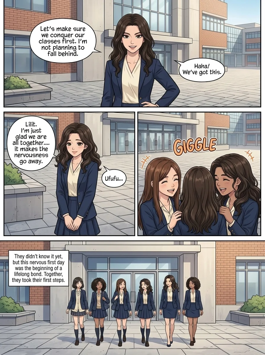 Meroncov Chapter 1 Page 3 - AI Generated Manga