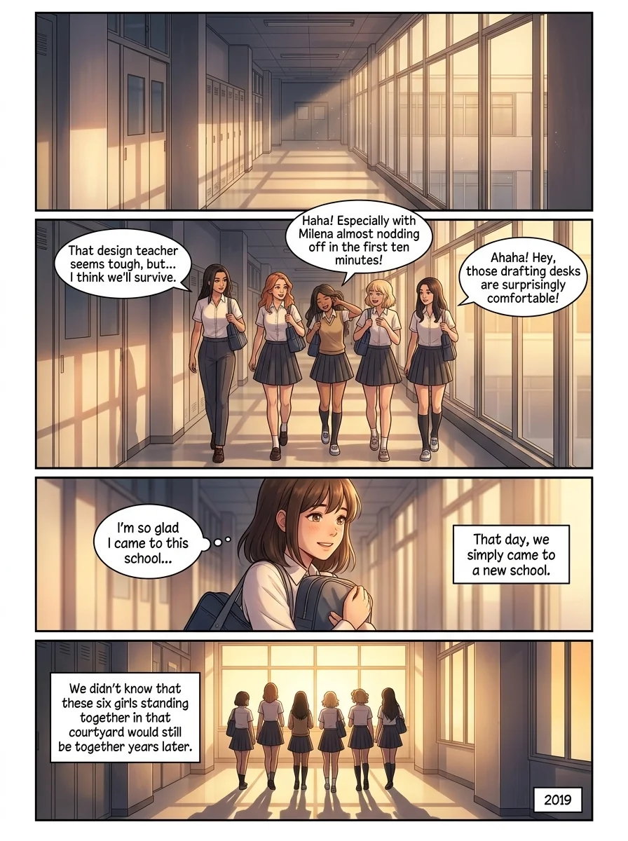 Meroncov Chapter 1 Page 5 - AI Generated Manga