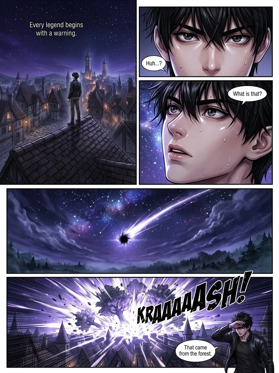 eclipse of the hollow crown Chapter 1 Page 1 - AI Generated Manga
