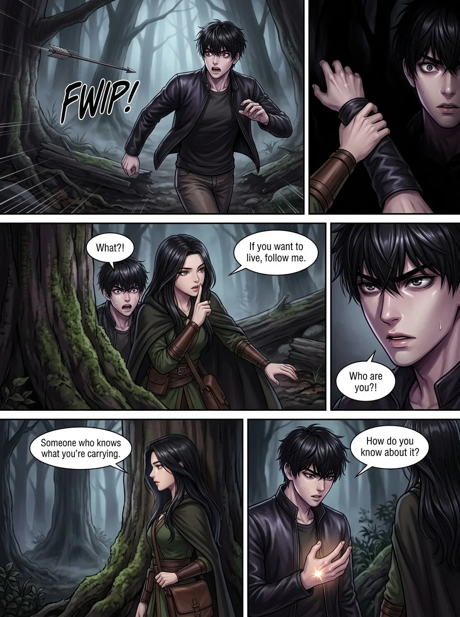 eclipse of the hollow crown Chapter 1 Page 8 - AI Generated Manga