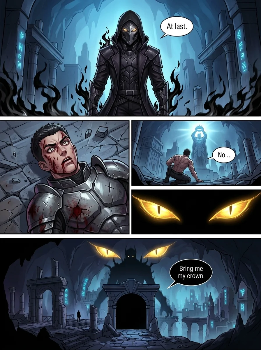 eclipse of the hollow crown Chapter 2 Page 34 - AI Generated Manga