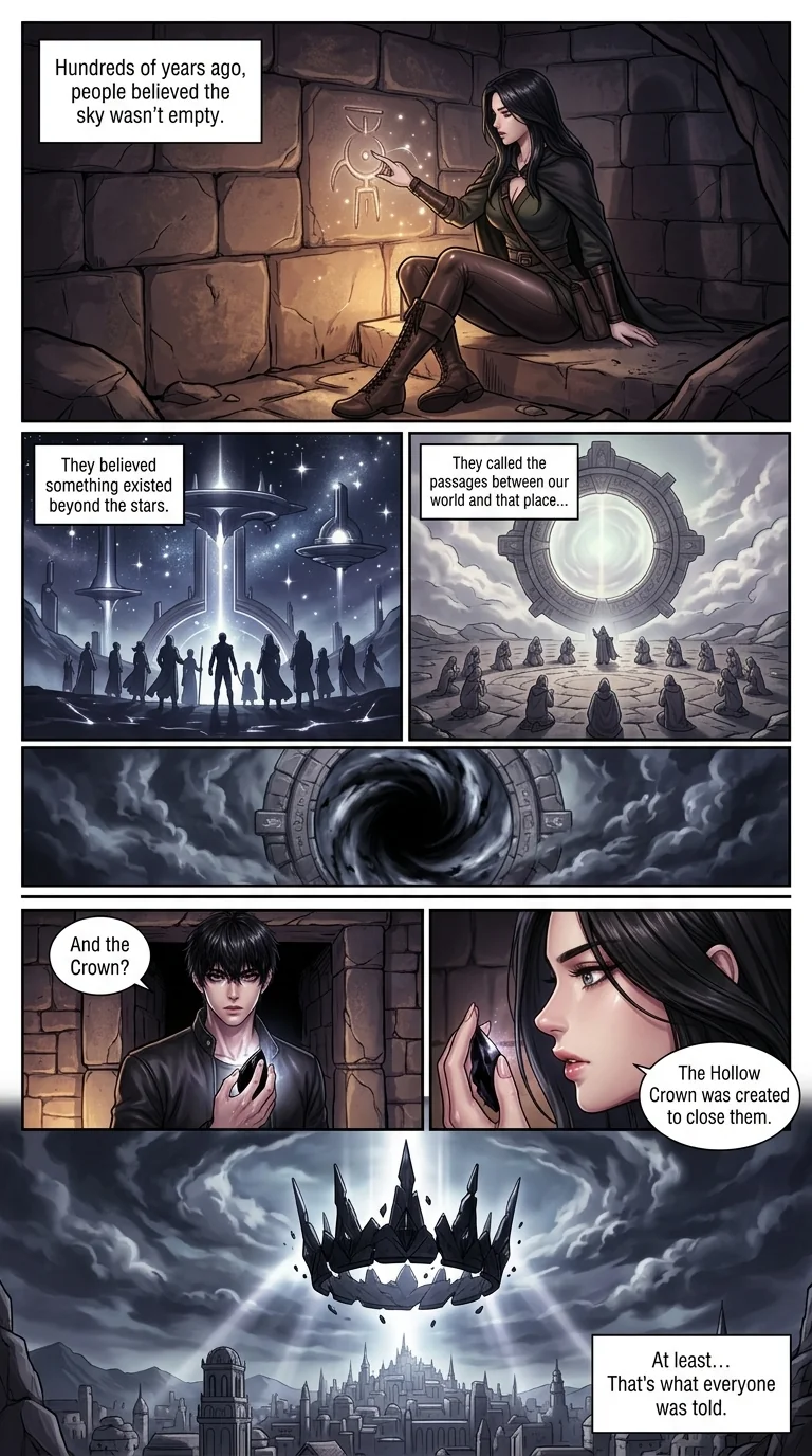 eclipse of the hollow crown Chapter 2 Page 3 - AI Generated Manga