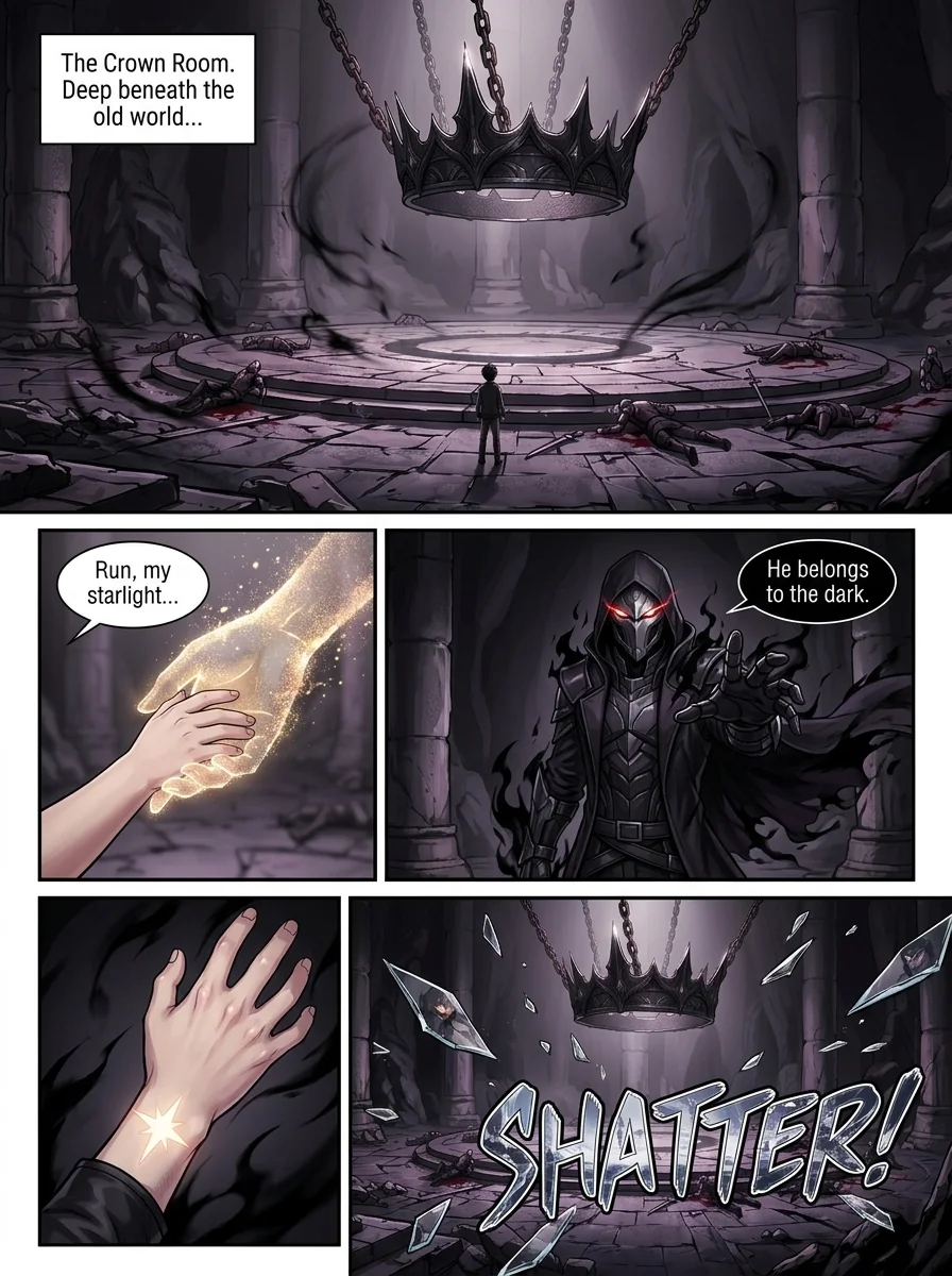 eclipse of the hollow crown Chapter 2 Page 7 - AI Generated Manga