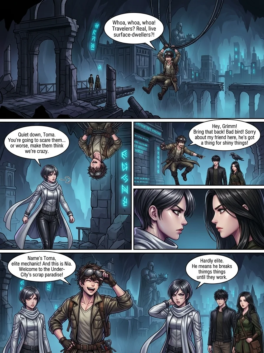 eclipse of the hollow crown Chapter 3 Page 3 - AI Generated Manga