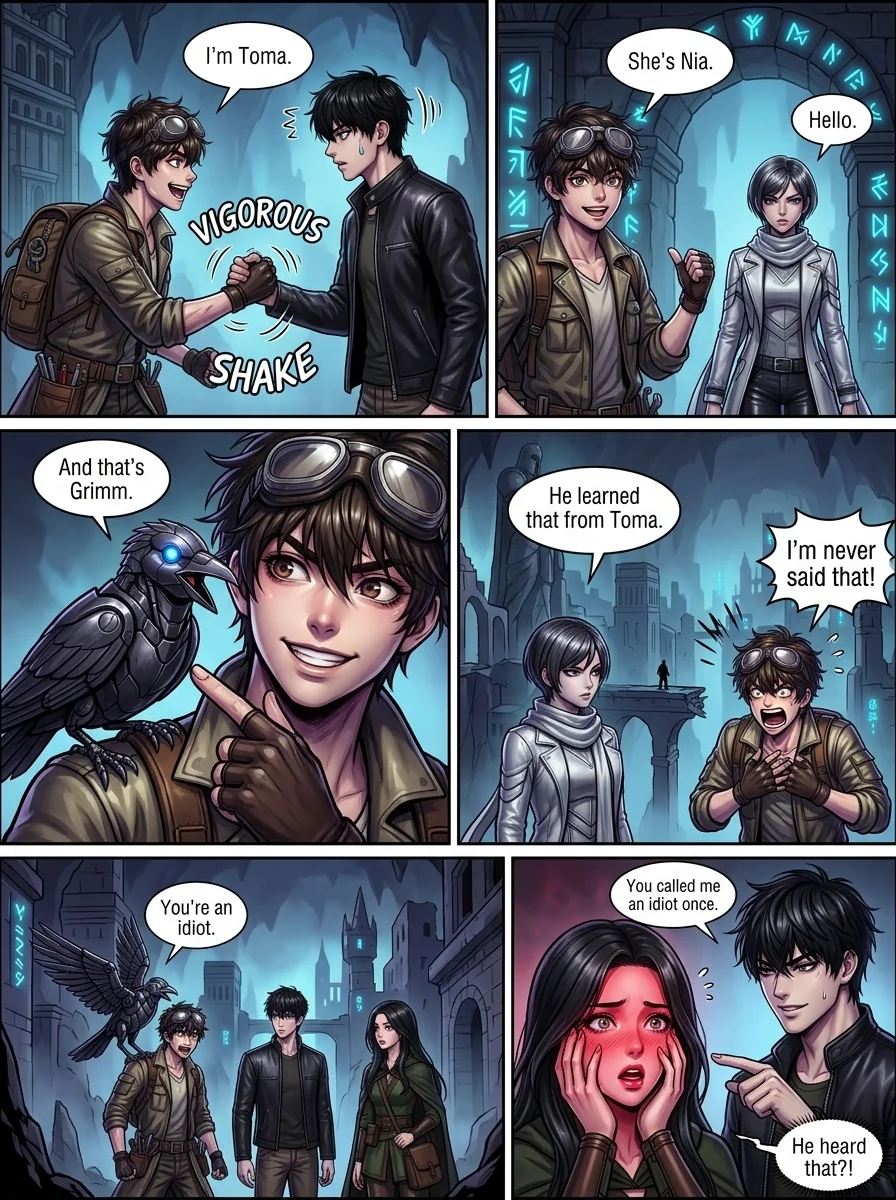 eclipse of the hollow crown Chapter 3 Page 5 - AI Generated Manga
