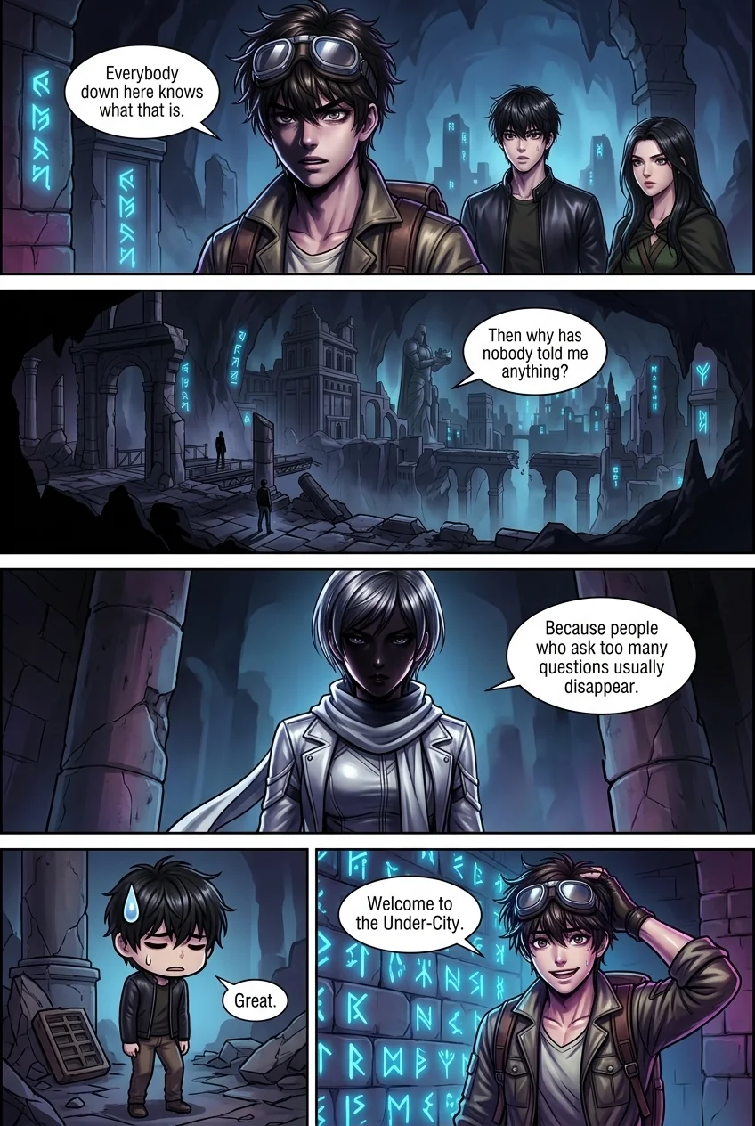 eclipse of the hollow crown Chapter 3 Page 8 - AI Generated Manga