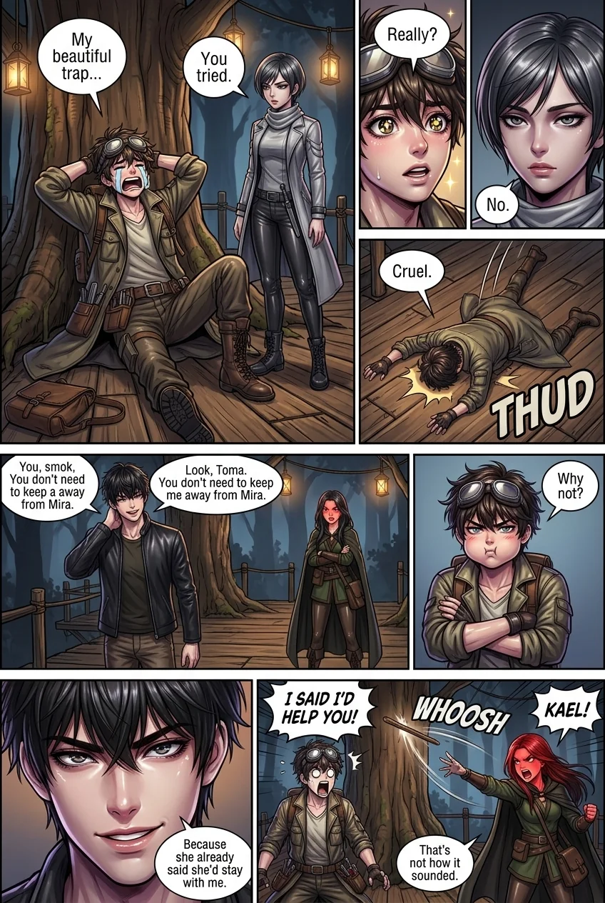 eclipse of the hollow crown Chapter 4 Page 17 - AI Generated Manga
