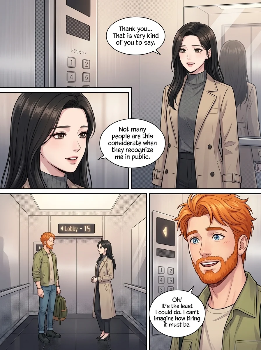 Tú Corea, mi mundo.  Chapter 1 Page 12 - AI Generated Manga
