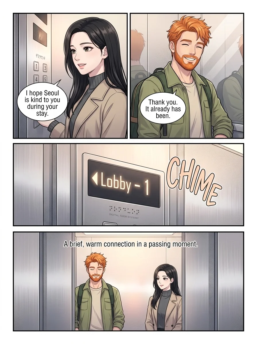 Tú Corea, mi mundo.  Chapter 1 Page 14 - AI Generated Manga