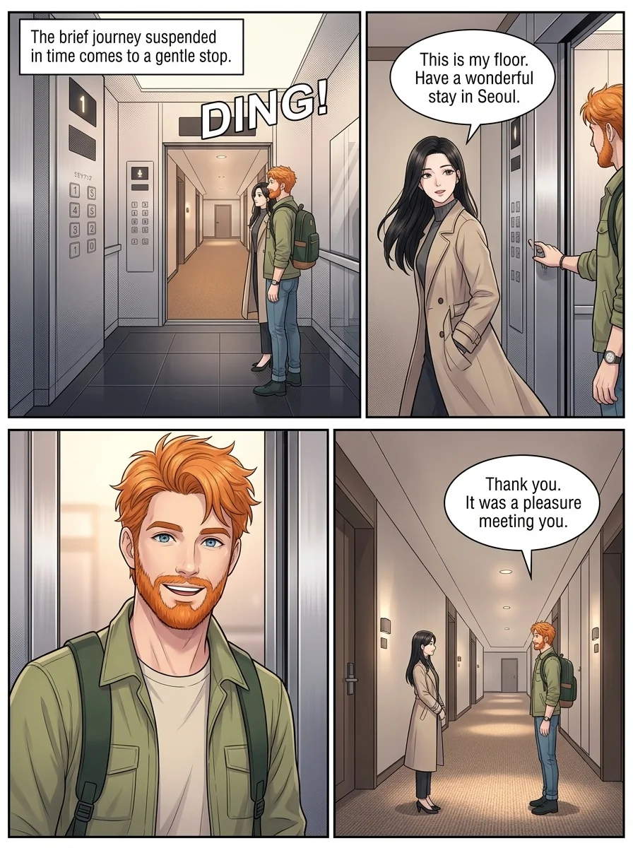 Tú Corea, mi mundo.  Chapter 1 Page 19 - AI Generated Manga