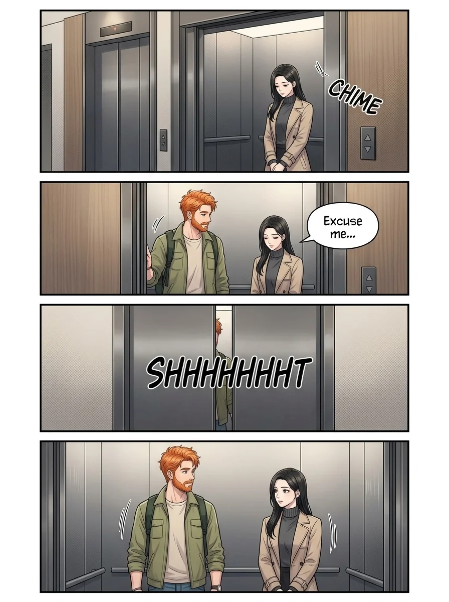 Tú Corea, mi mundo.  Chapter 1 Page 4 - AI Generated Manga