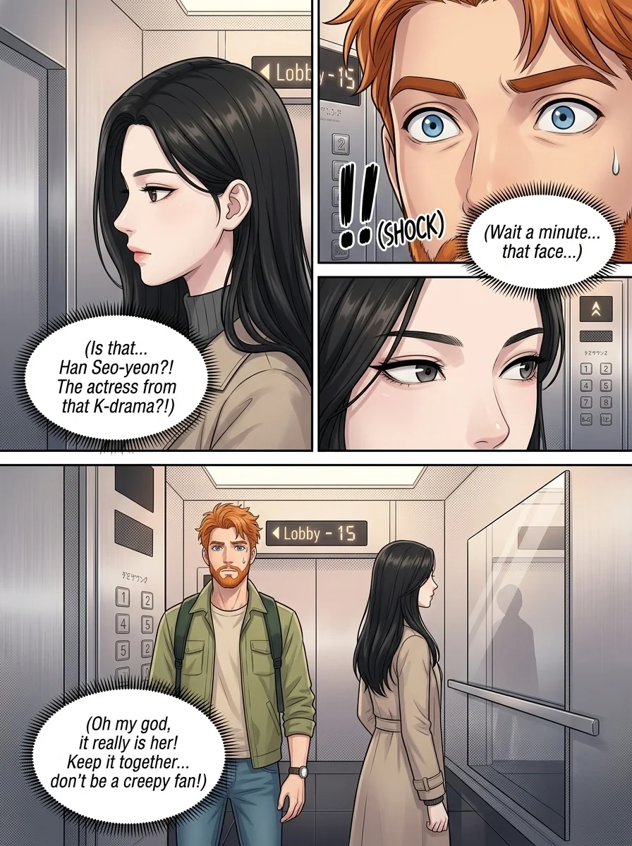 Tú Corea, mi mundo.  Chapter 1 Page 5 - AI Generated Manga