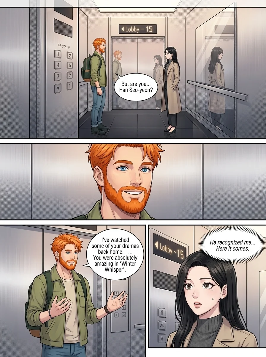 Tú Corea, mi mundo.  Chapter 1 Page 8 - AI Generated Manga