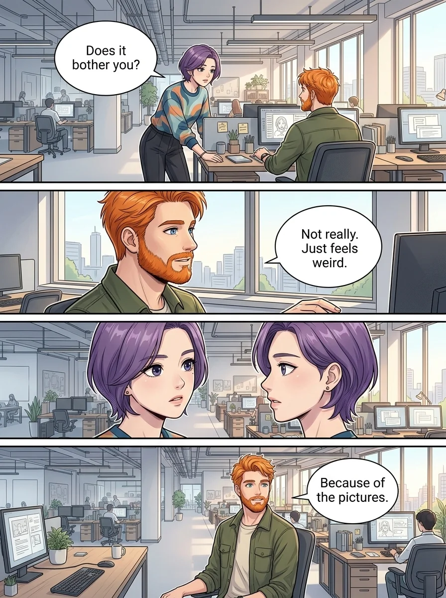 Tú Corea, mi mundo.  Chapter 11 Page 13 - AI Generated Manga
