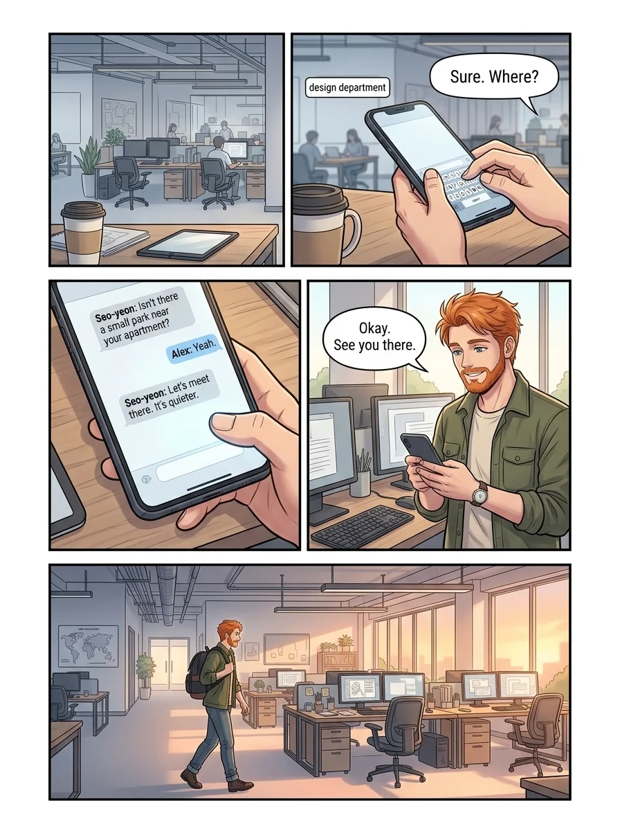 Tú Corea, mi mundo.  Chapter 11 Page 16 - AI Generated Manga