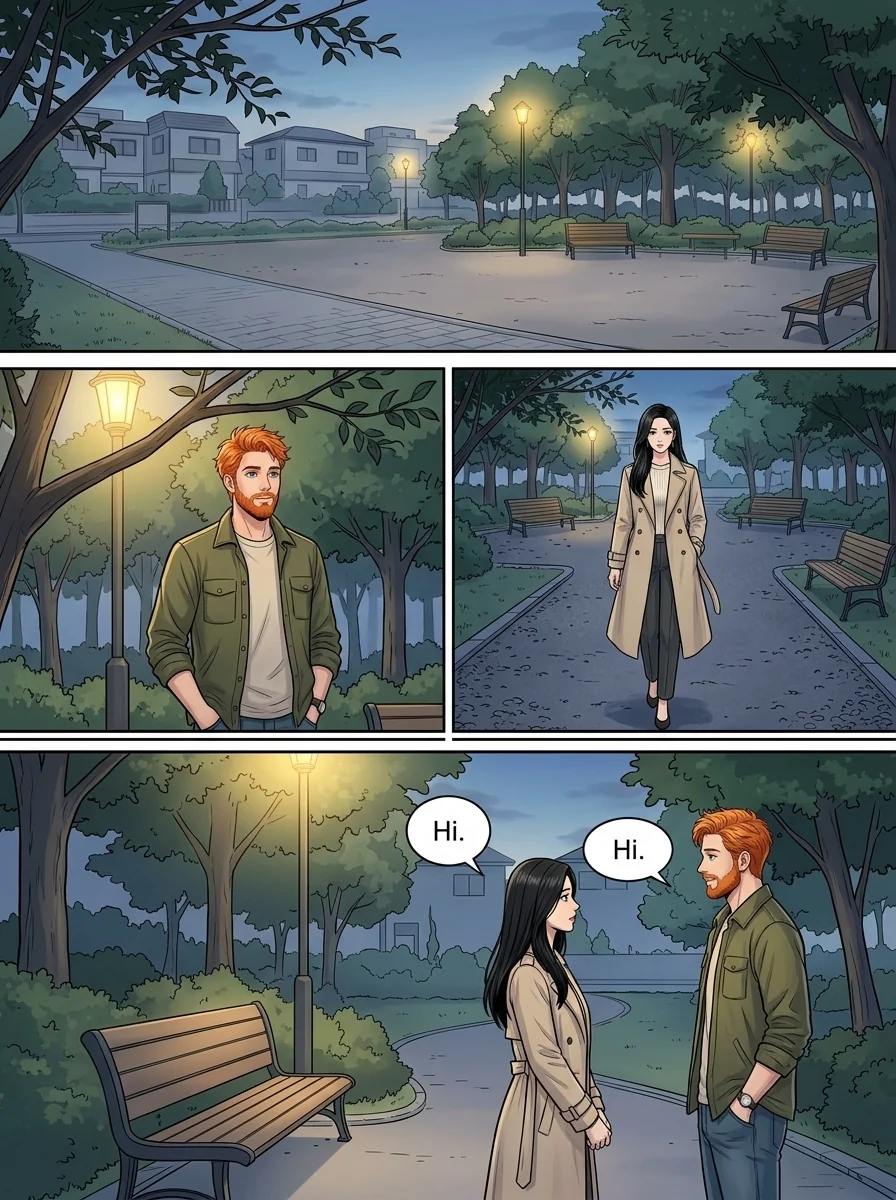 Tú Corea, mi mundo.  Chapter 11 Page 17 - AI Generated Manga