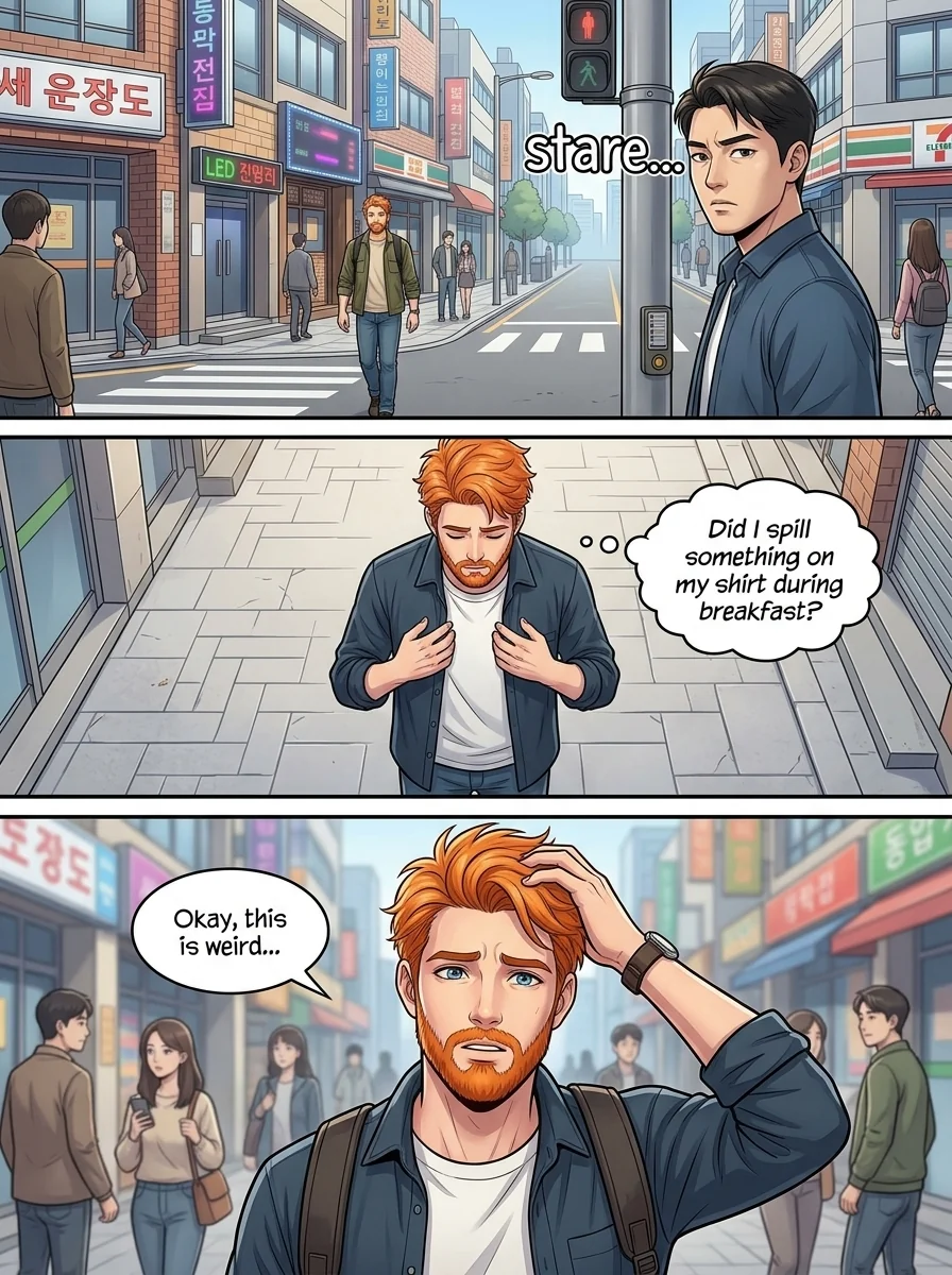 Tú Corea, mi mundo.  Chapter 11 Page 4 - AI Generated Manga