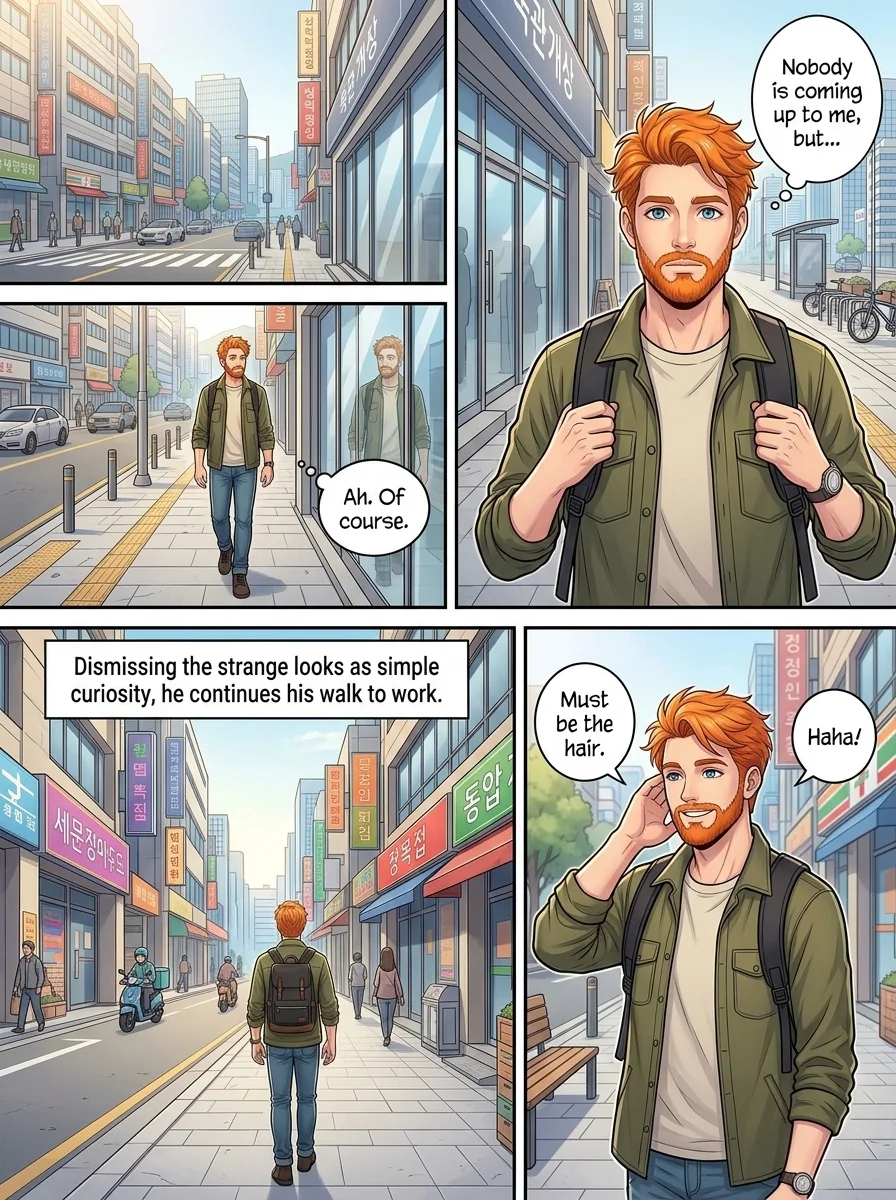 Tú Corea, mi mundo.  Chapter 11 Page 5 - AI Generated Manga