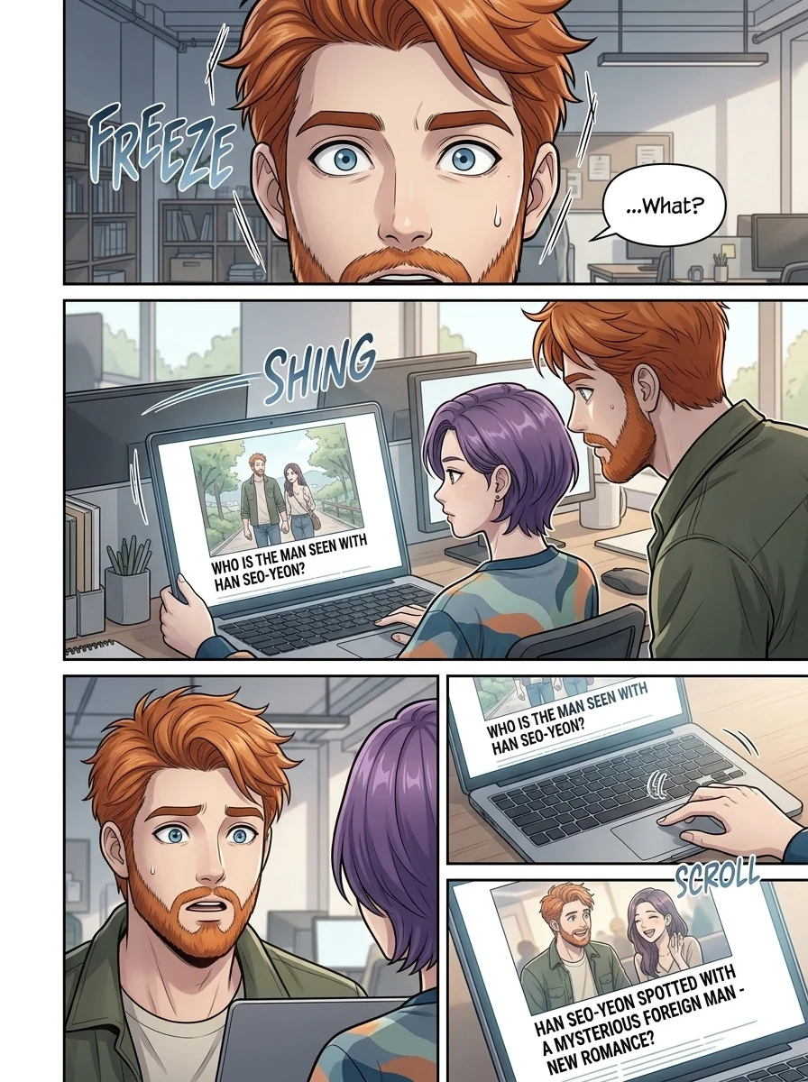 Tú Corea, mi mundo.  Chapter 11 Page 8 - AI Generated Manga