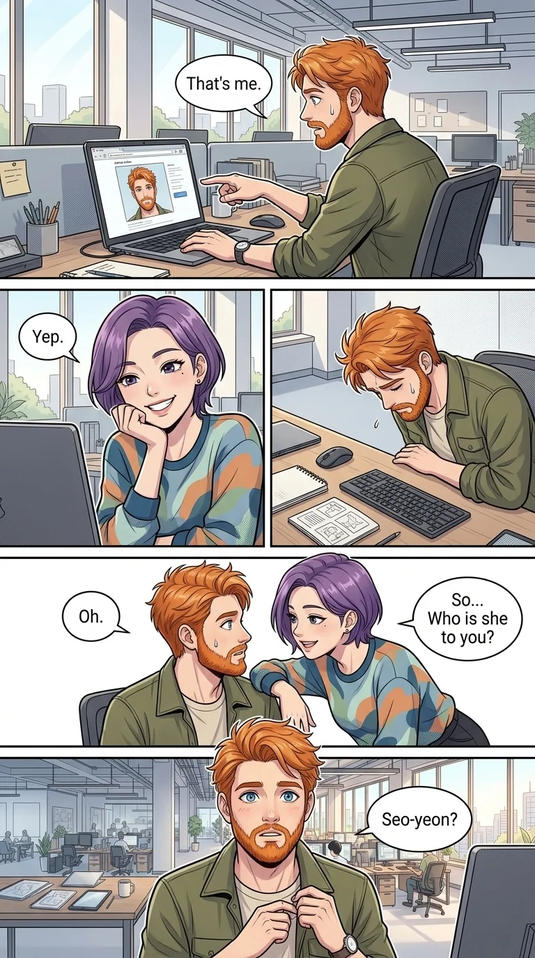 Tú Corea, mi mundo.  Chapter 11 Page 9 - AI Generated Manga