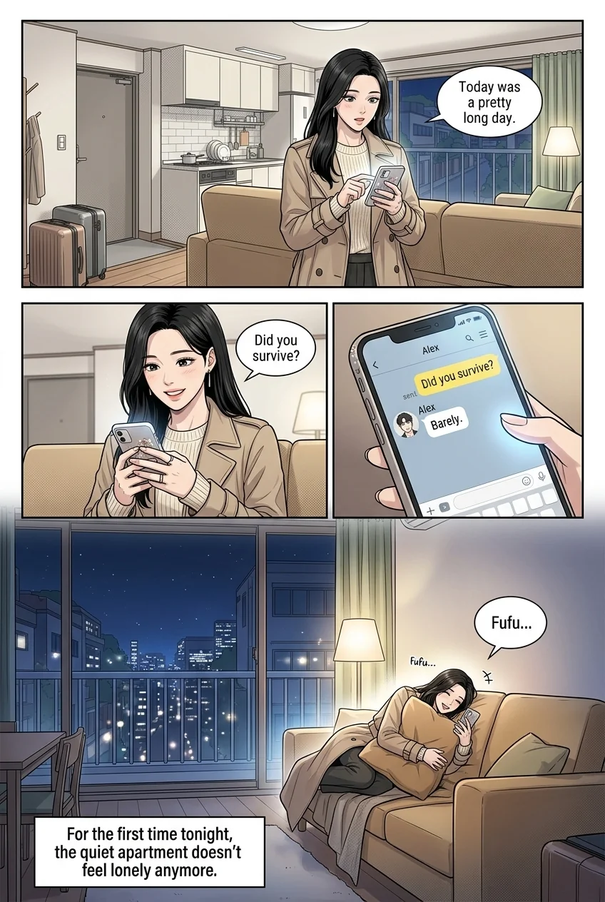 Tú Corea, mi mundo.  Chapter 12 Page 18 - AI Generated Manga