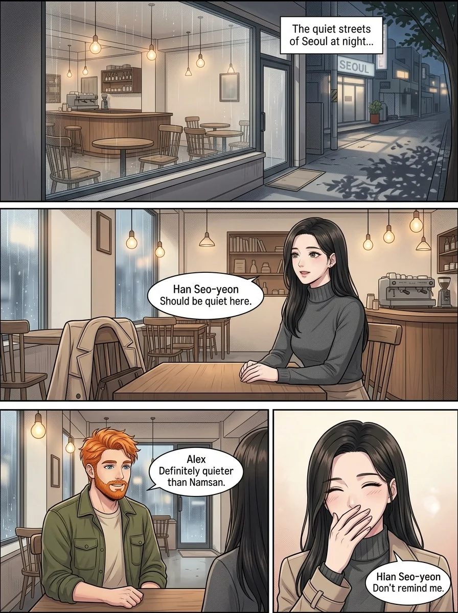 Tú Corea, mi mundo.  Chapter 13 Page 11 - AI Generated Manga