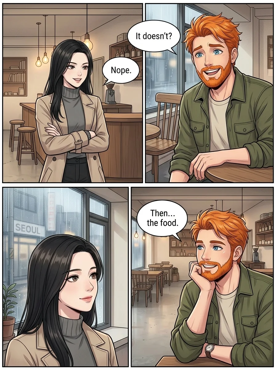 Tú Corea, mi mundo.  Chapter 13 Page 13 - AI Generated Manga