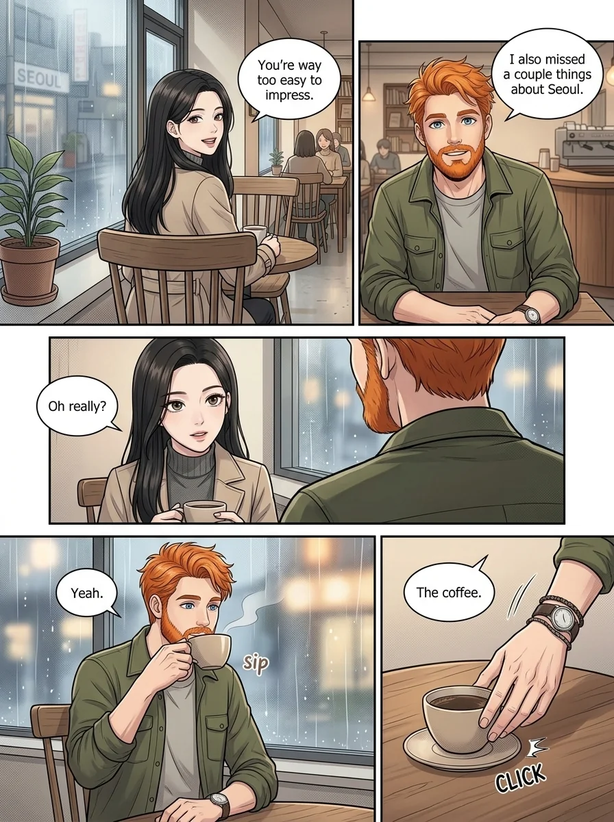 Tú Corea, mi mundo.  Chapter 13 Page 14 - AI Generated Manga