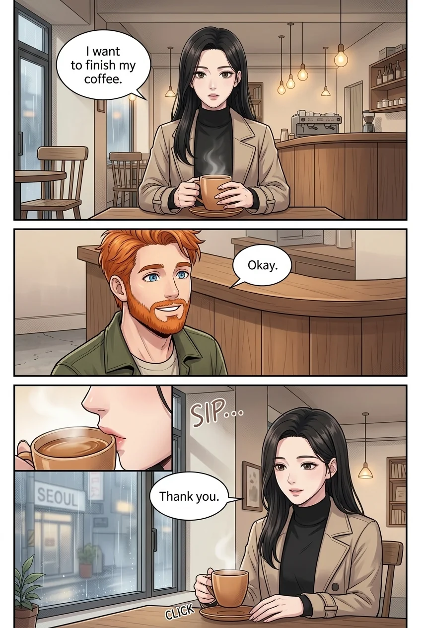 Tú Corea, mi mundo.  Chapter 13 Page 18 - AI Generated Manga