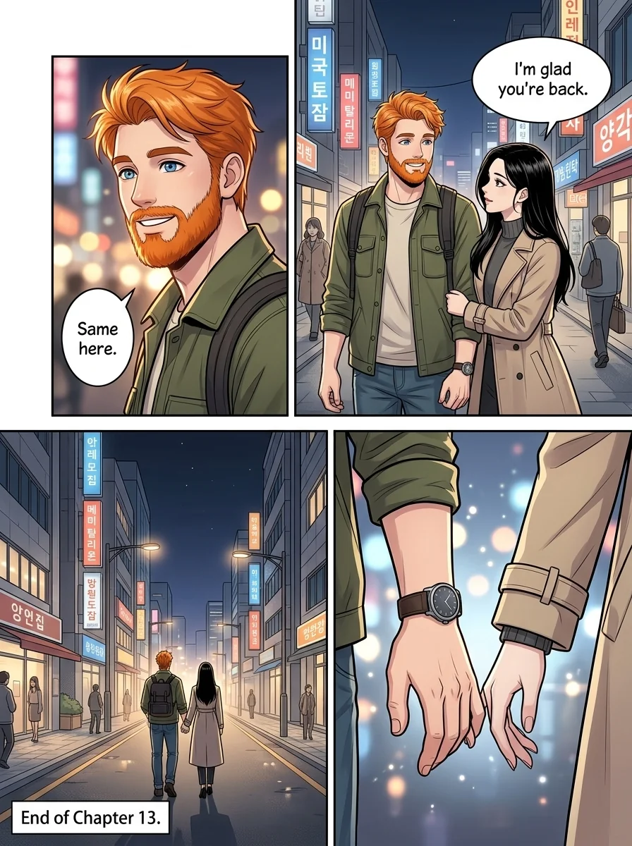 Tú Corea, mi mundo.  Chapter 13 Page 23 - AI Generated Manga