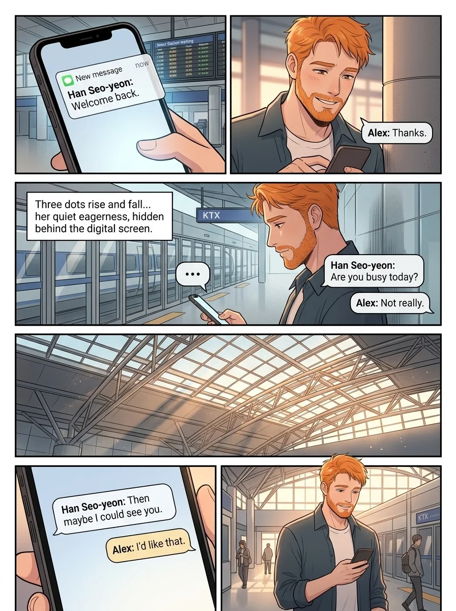 Tú Corea, mi mundo.  Chapter 13 Page 3 - AI Generated Manga
