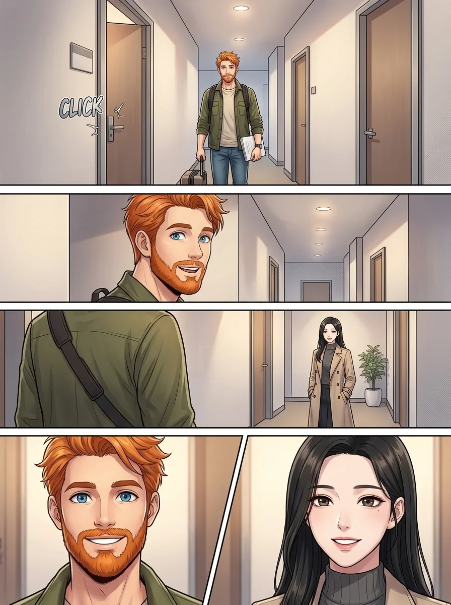 Tú Corea, mi mundo.  Chapter 13 Page 4 - AI Generated Manga