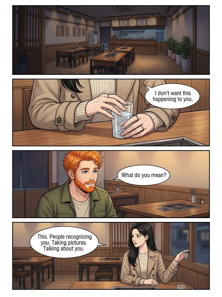 Tú Corea, mi mundo.  Chapter 14 Page 16 - AI Generated Manga