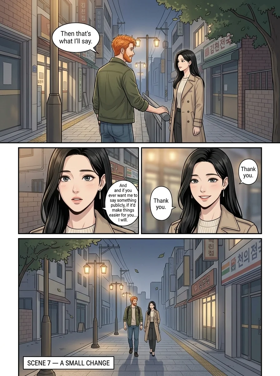 Tú Corea, mi mundo.  Chapter 14 Page 25 - AI Generated Manga