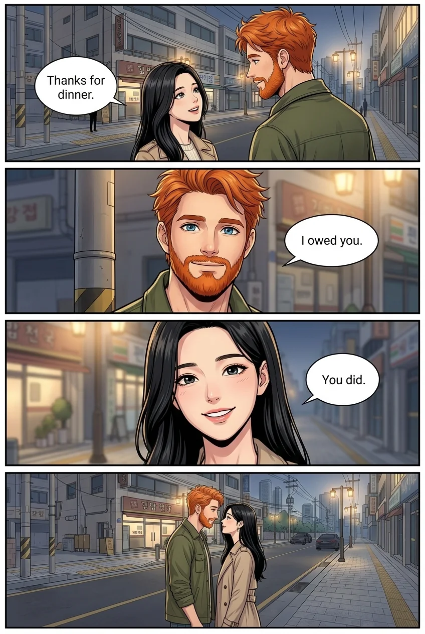 Tú Corea, mi mundo.  Chapter 14 Page 27 - AI Generated Manga