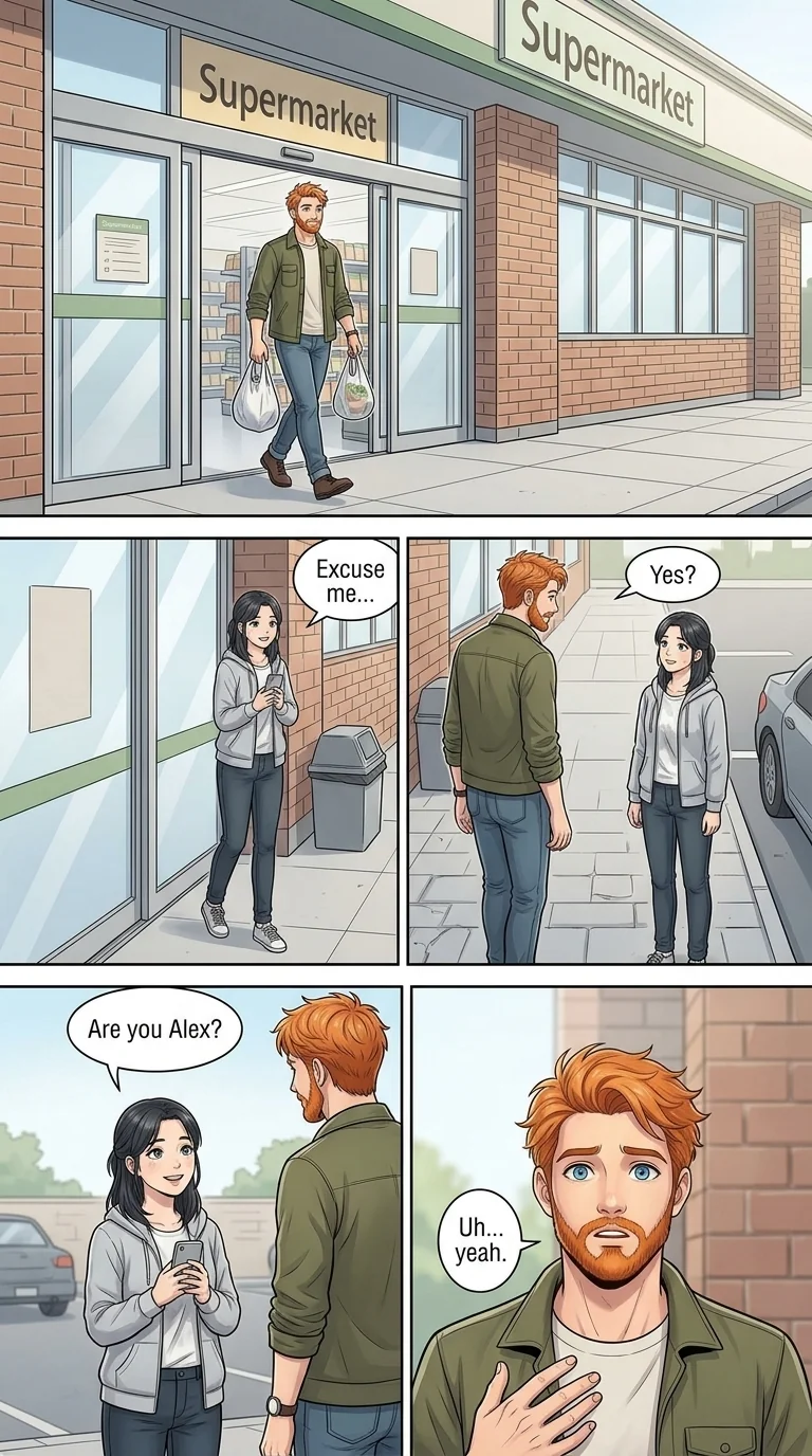 Tú Corea, mi mundo.  Chapter 14 Page 4 - AI Generated Manga