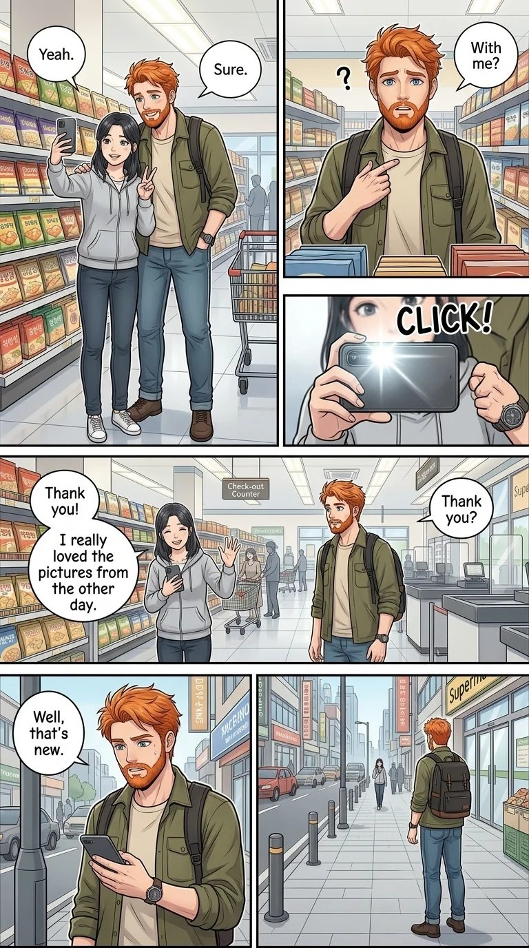 Tú Corea, mi mundo.  Chapter 14 Page 6 - AI Generated Manga