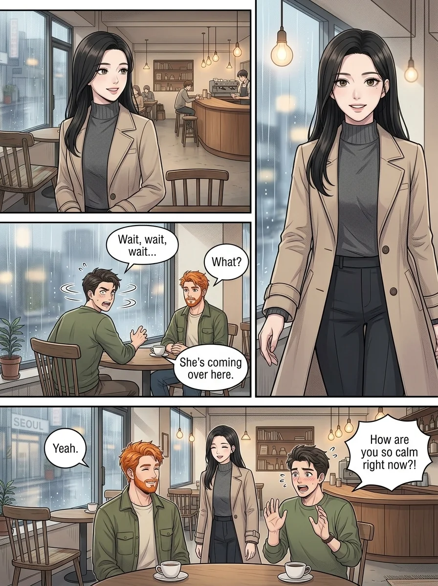 Tú Corea, mi mundo.  Chapter 16 Page 11 - AI Generated Manga