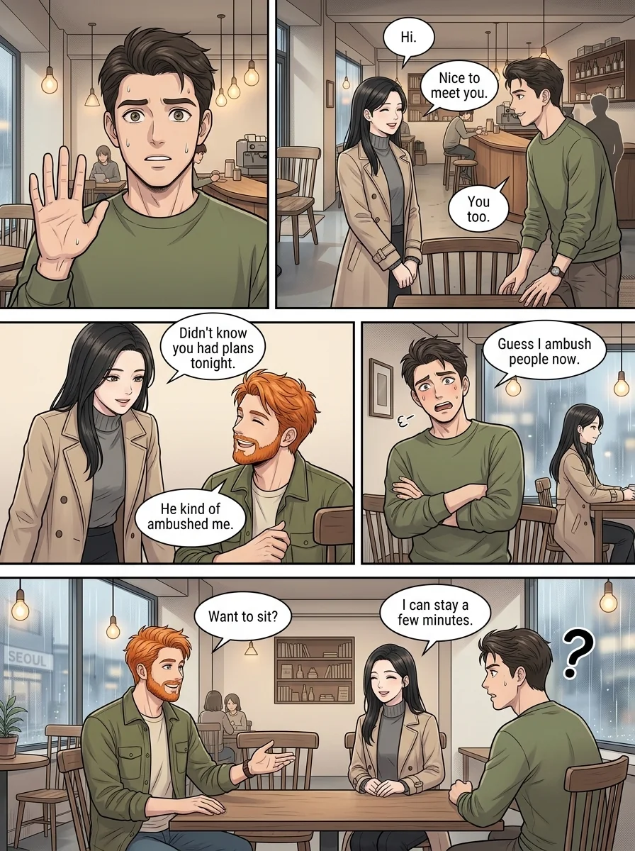 Tú Corea, mi mundo.  Chapter 16 Page 13 - AI Generated Manga