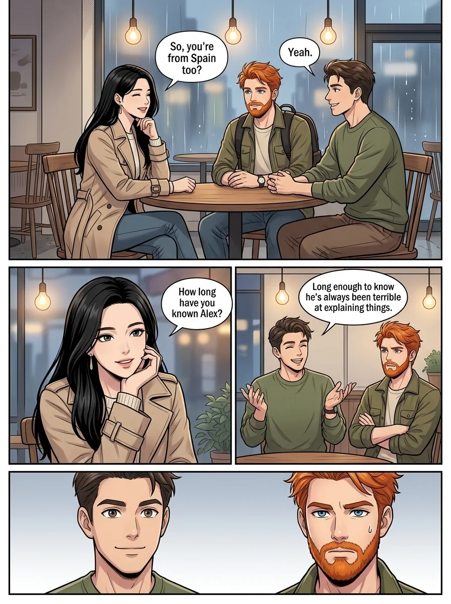 Tú Corea, mi mundo.  Chapter 16 Page 14 - AI Generated Manga