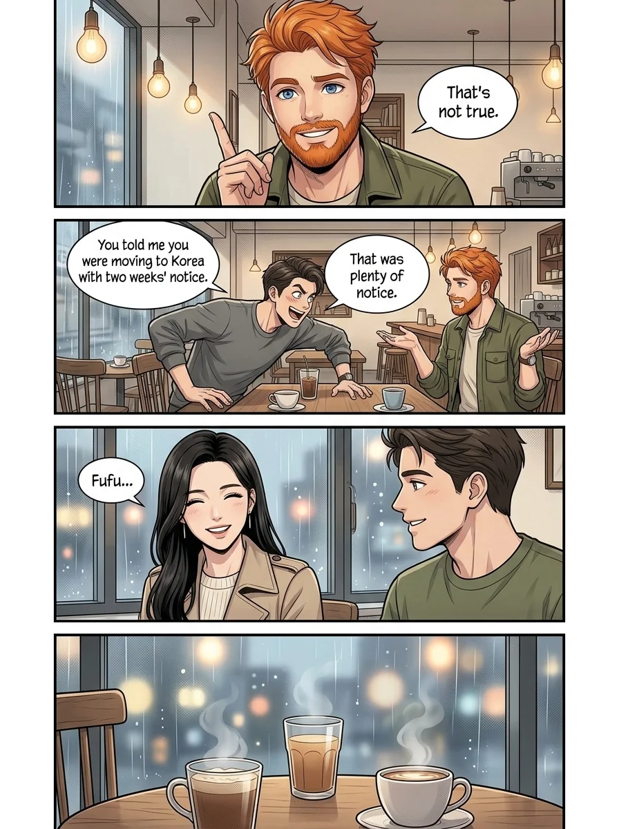 Tú Corea, mi mundo.  Chapter 16 Page 15 - AI Generated Manga