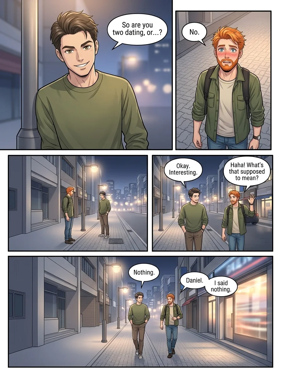 Tú Corea, mi mundo.  Chapter 16 Page 22 - AI Generated Manga