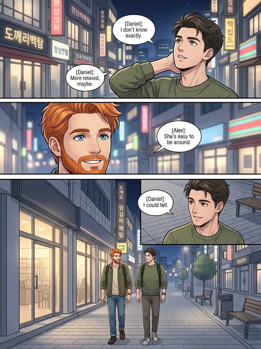 Tú Corea, mi mundo.  Chapter 16 Page 24 - AI Generated Manga