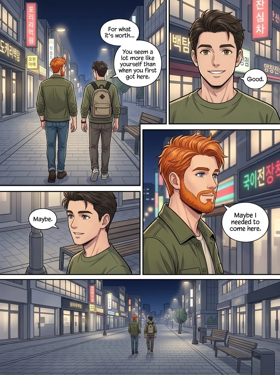 Tú Corea, mi mundo.  Chapter 16 Page 26 - AI Generated Manga